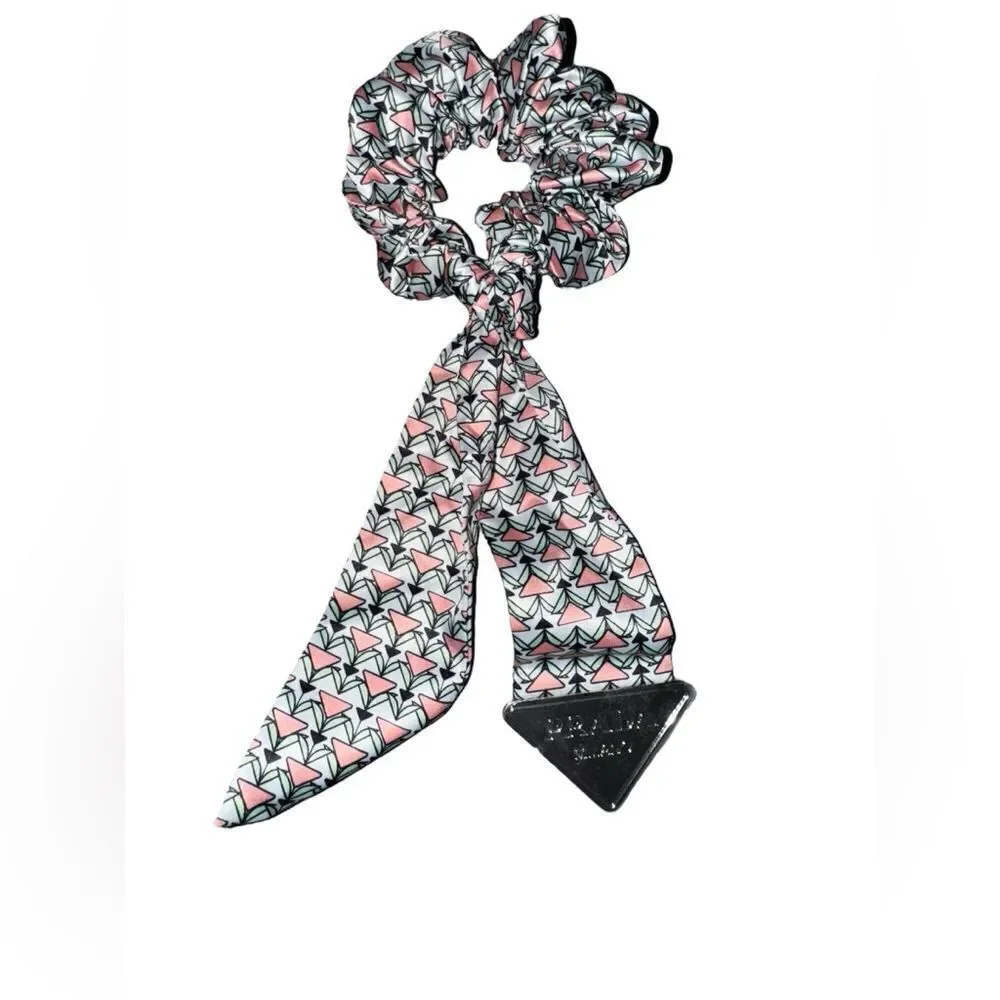 Prada NIB Dubai Catwalk Hair Scarf Scrunchie